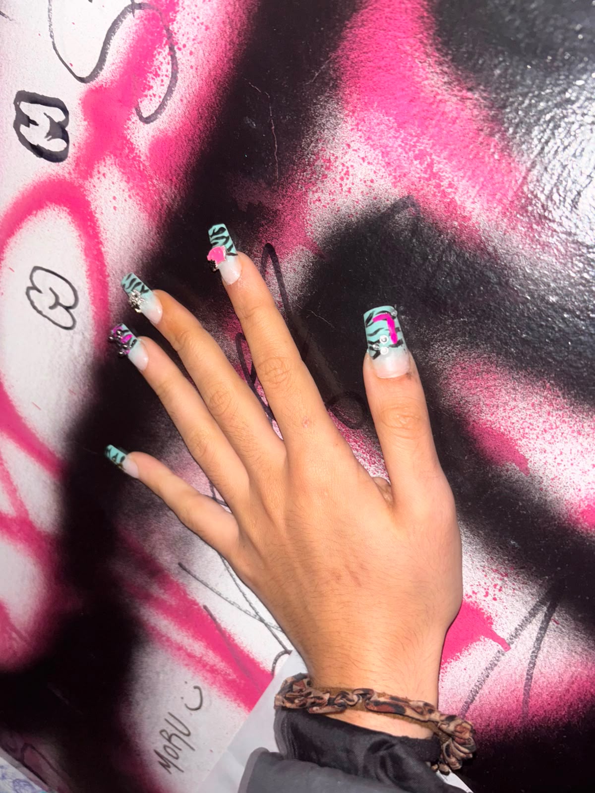 Diseño de nail art con personalidad propia